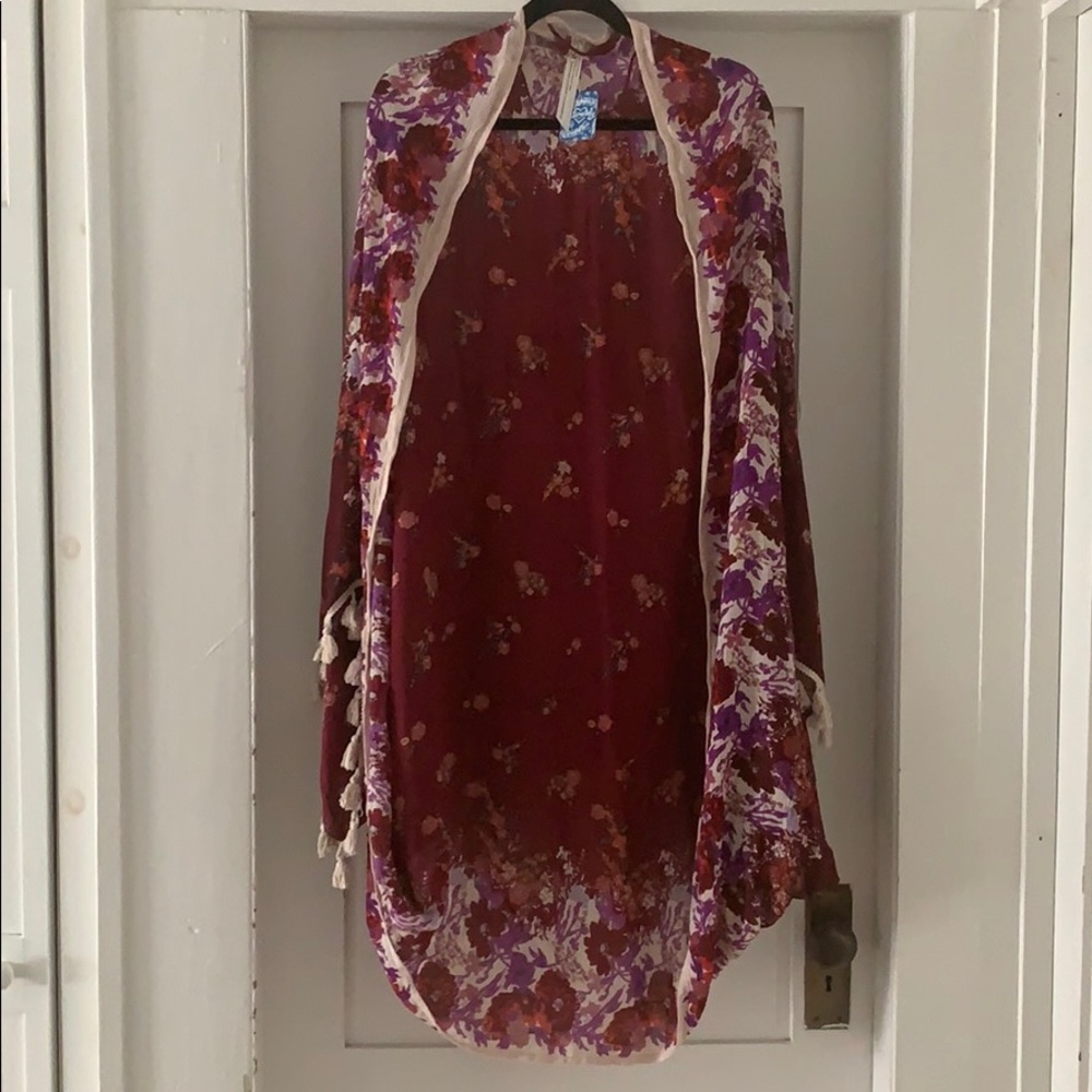 Free People Duster Kimono